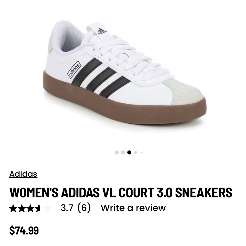 Women’s Adidas court sneakers